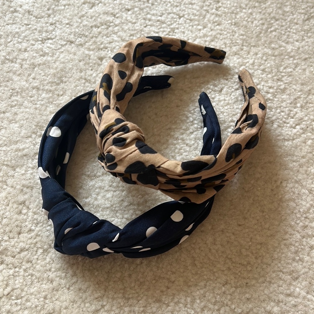 Rarely used JCrew turban style headband
